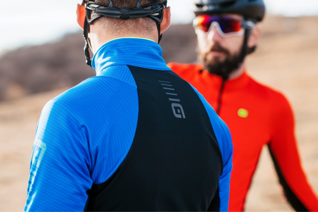 Kurtka rowerowa męska Alé Cycling PR-R Thermo Road DWR