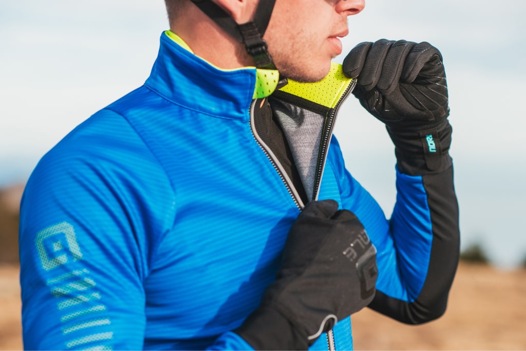 Kurtka rowerowa męska Alé Cycling PR-R Thermo Road DWR