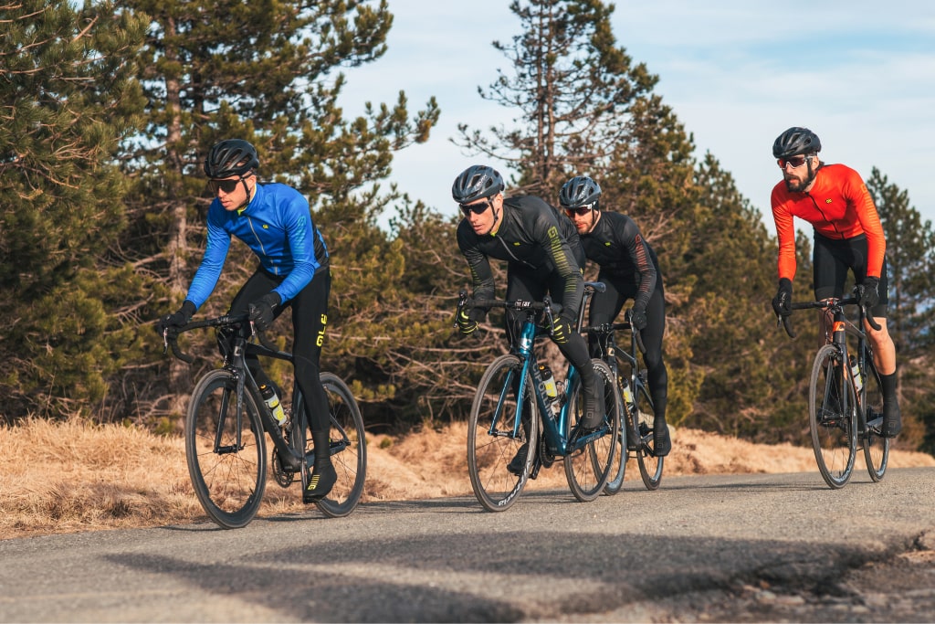 Kurtka rowerowa męska Alé Cycling PR-R Thermo Road DWR