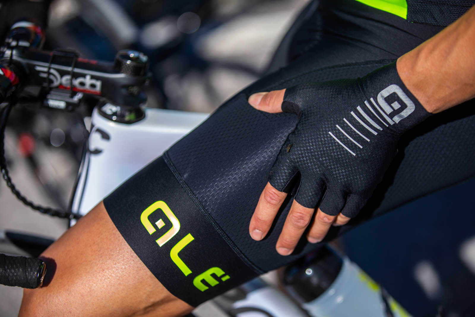 Spodenki rowerowe męskie Alé Cycling R-EV1 Agonista Plus