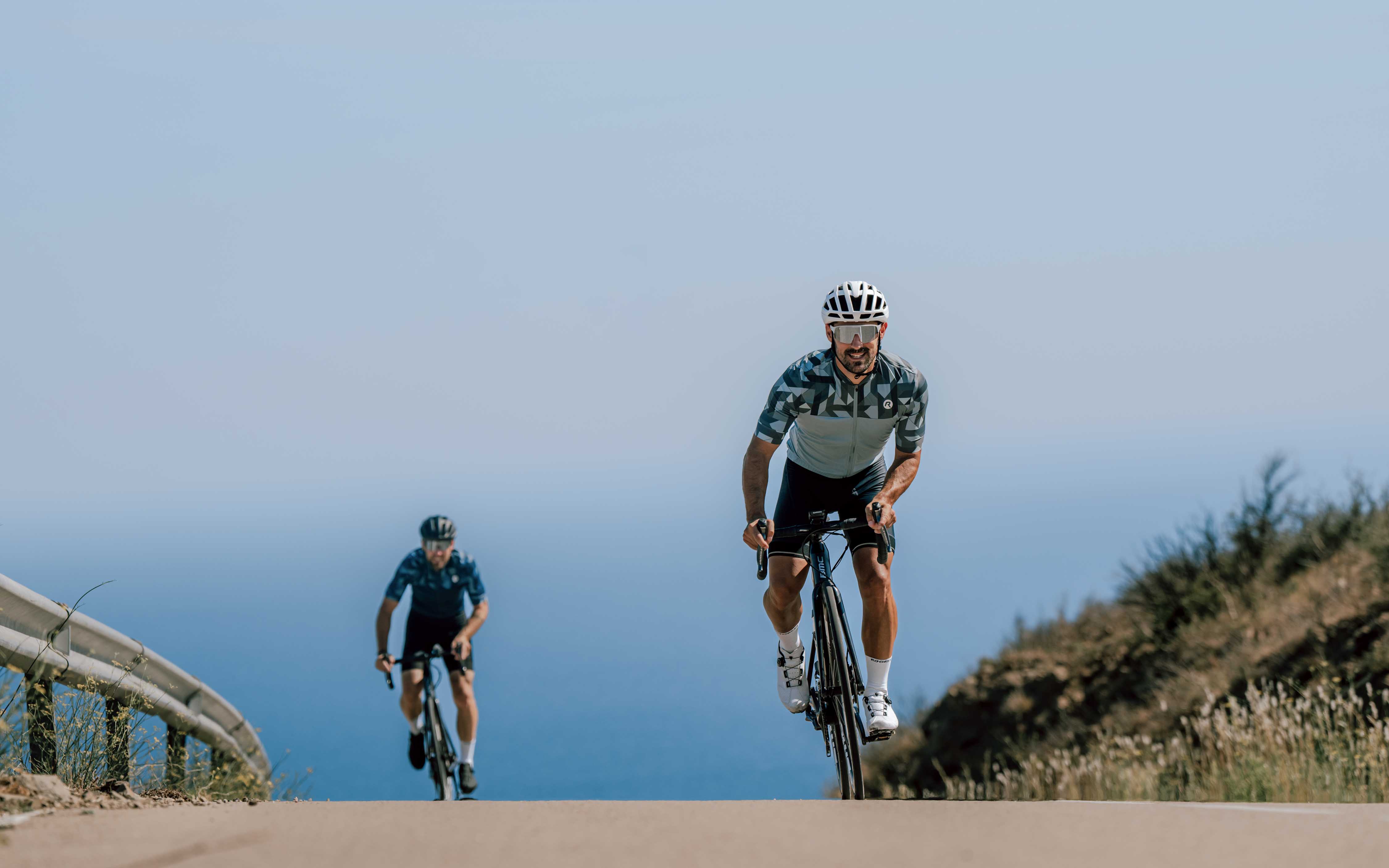 Koszulka rowerowa męska Rogelli Essential Graphic