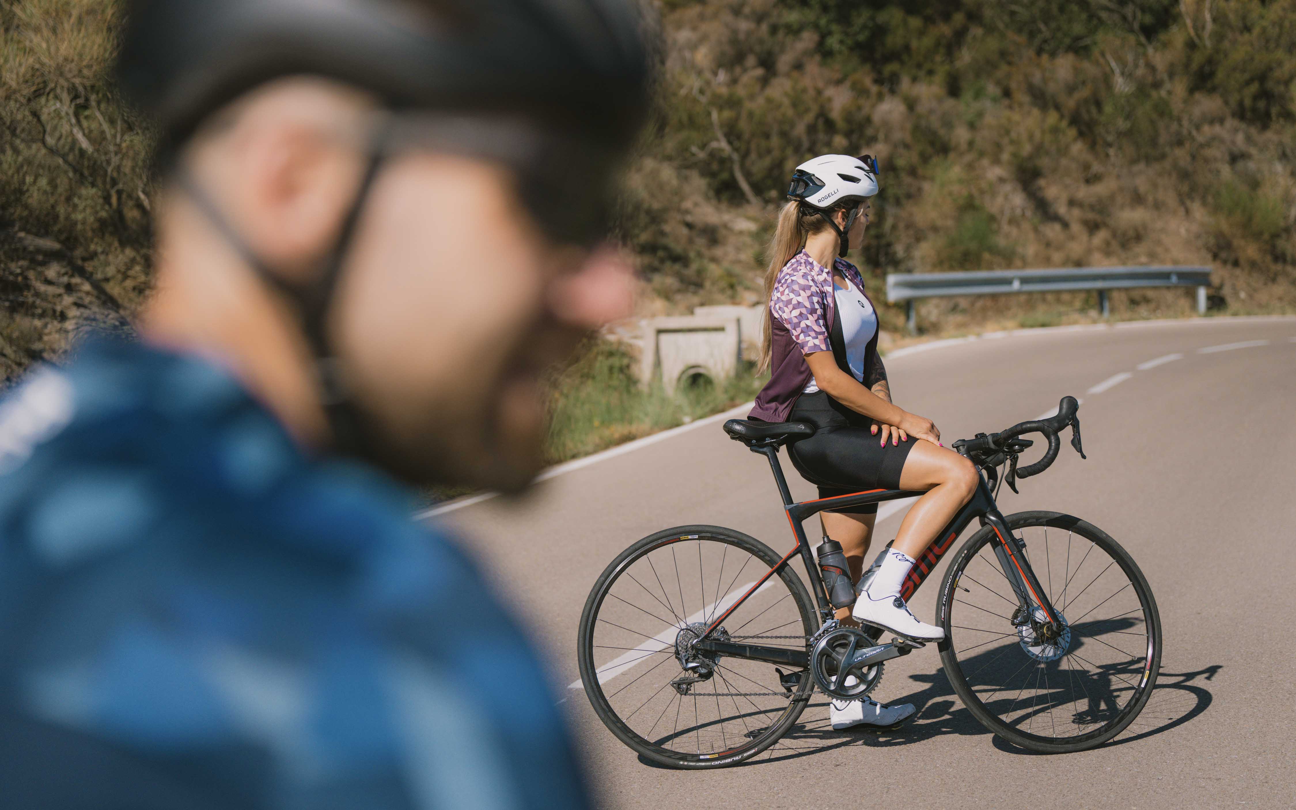 Koszulka rowerowa damska Rogelli Essential Graphic