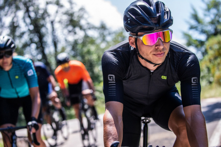 Koszulka rowerowa męska Alé Cycling R-EV1 Silver Cooling