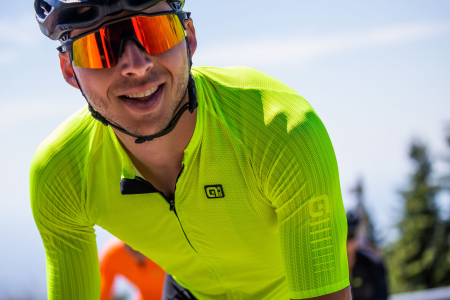 Koszulka rowerowa męska Alé Cycling R-EV1 Silver Cooling