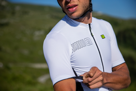 Koszulka rowerowa męska Alé Cycling Solid Color Block