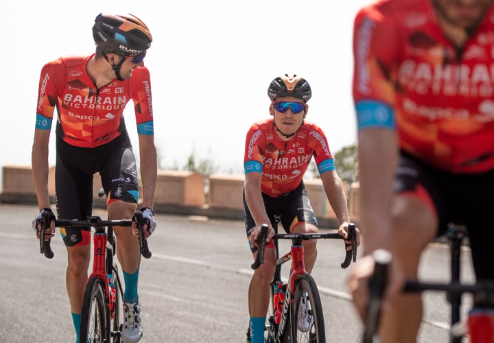 Koszulka rowerowa męska Alé Cycling Prime Bahrain Victorious