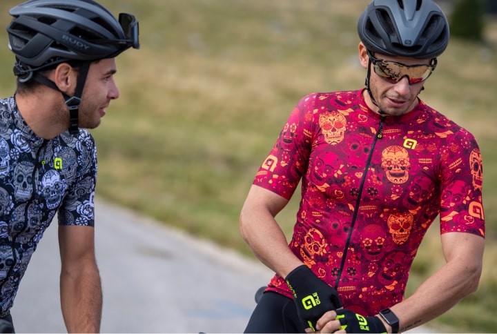 Koszulka rowerowa męska Alé Cycling Solid Mexico