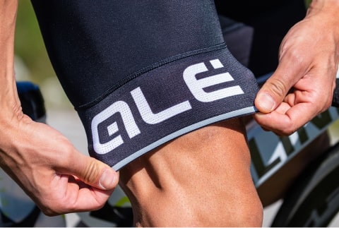 Spodenki rowerowe męskie Alé Cycling Solid Corsa